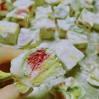 草莓&无花果干雪花酥的做法图解7