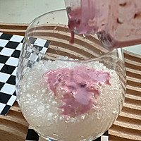 #车厘子自由行#车厘子奶昔西米露的做法图解4