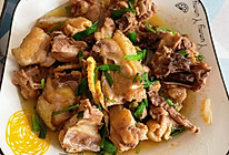 姜葱炒鸡（下饭菜）的做法