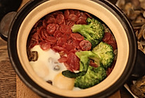 #冬天就要吃火锅#土锅版腊肠杂粮煲仔饭的做法