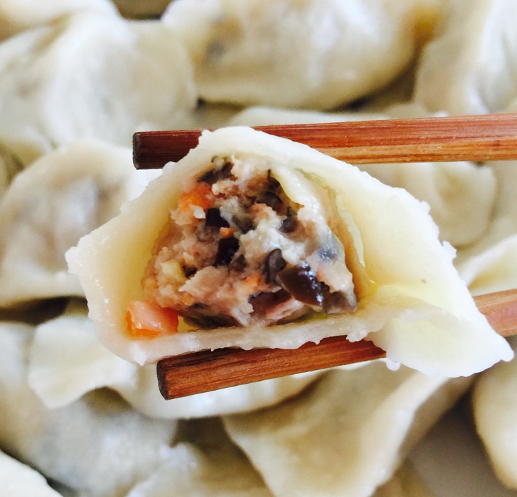 鲜虾猪肉饺