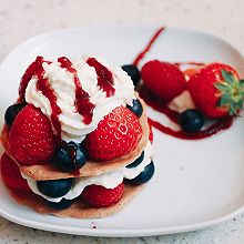 肉桂berry千层酥#我的莓好食光#