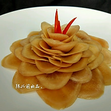 手工酱萝卜花