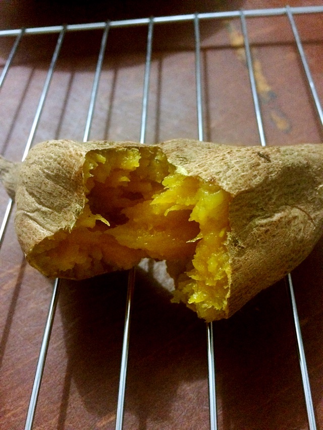 儿时的记忆—烤红薯