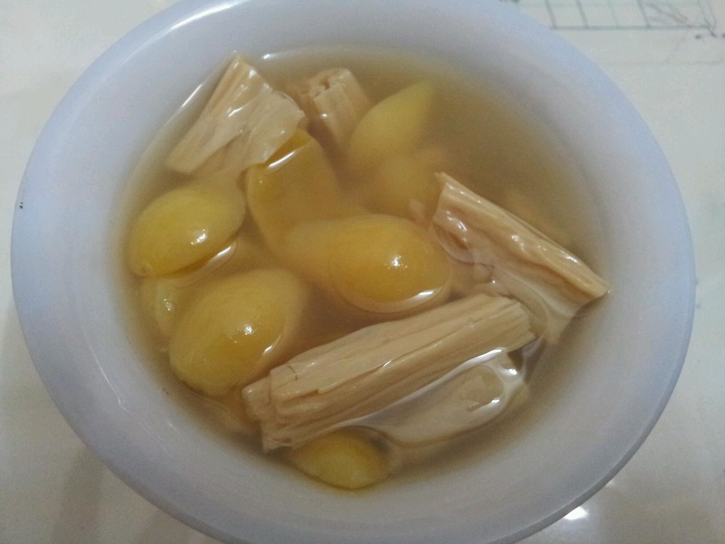 白果甜汤，潮汕人夏天爱喝的糖水，清爽消暑又开胃_哔哩哔哩_bilibili