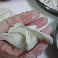 韭菜瘦肉饺子的做法图解2