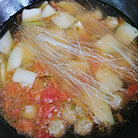 #花10分钟，做一道菜#冬瓜粉丝丸子汤的做法图解6