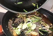水煮白牦牛肉片薯条的做法