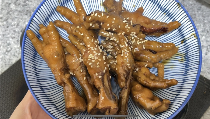 年夜饭 【3】红烧鸡爪