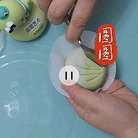 #我的女神“饭”儿#渐变斑斓剪花馒头的做法图解4