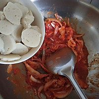 超简单的韩式金枪鱼泡菜汤的做法图解5