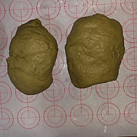 抹茶红豆面包的做法图解4