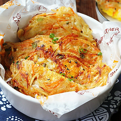 快手早餐——土豆蛋饼