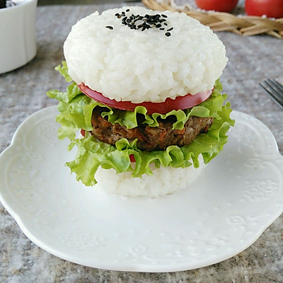 米饭汉堡 