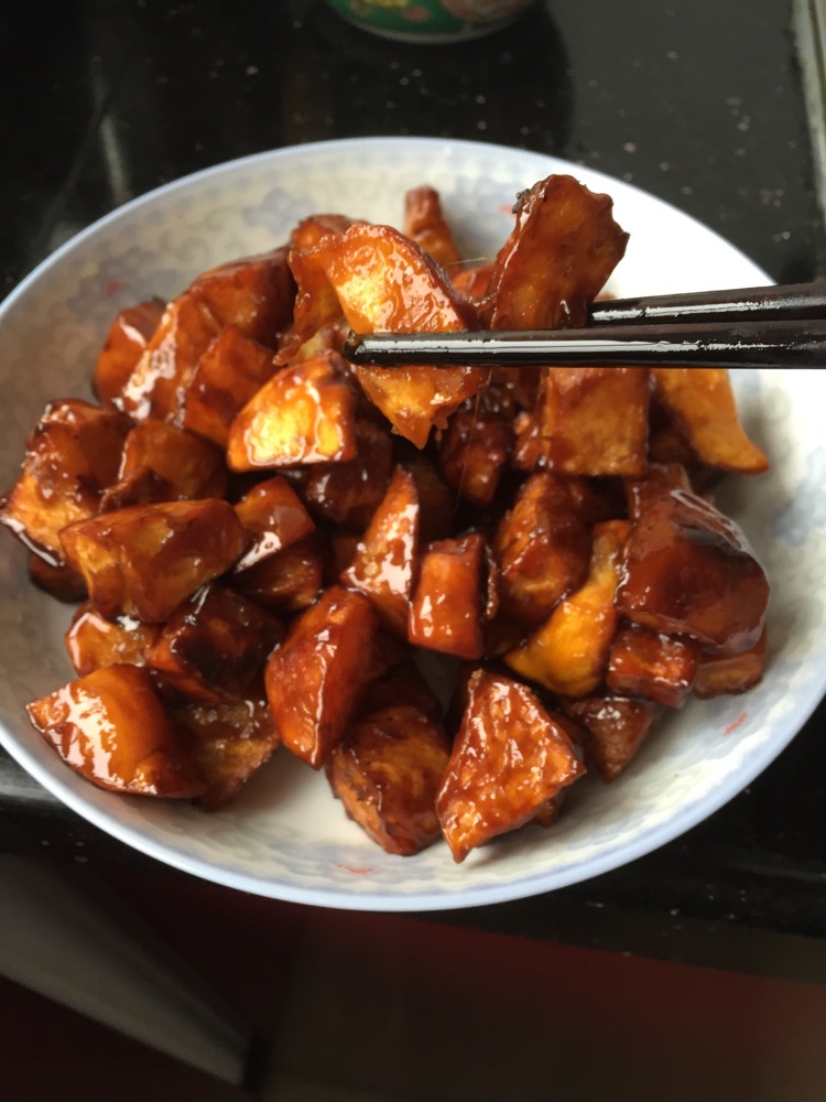 拔丝地瓜的做法图解5