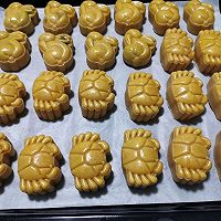 网红螃蟹月饼—广式奶黄馅的做法图解17