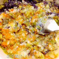 浓情鸡茸蔬菜粥（宝宝辅食）的做法图解4