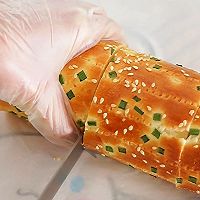 香葱肉松面包的做法图解8