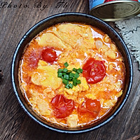 超级下饭的穆蒂樱桃番茄鸡蛋汤的做法图解8