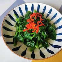 减肥随便吃的低卡菜-凉拌木耳菜的做法图解8