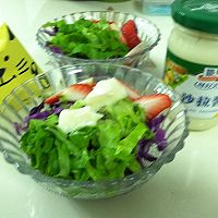 【暖豆儿】蔬菜水果沙拉的做法图解2
