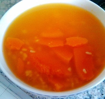 南瓜醪糟甜汤