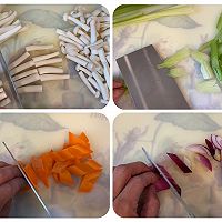 #金龙鱼橄调-橄想橄做#鲜菌炒芹菜的做法图解1