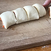 胡萝卜瘦肉小馒头的做法图解3