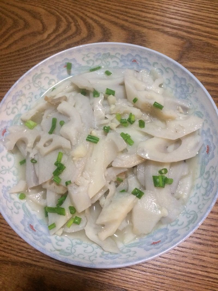 滑藕片的做法