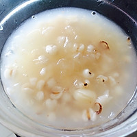 #祛湿神器#银耳莲子薏米糖水的做法图解4