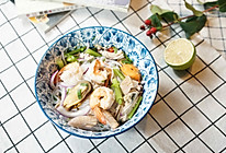 #美食新势力#泰式海鲜粉丝沙拉的做法