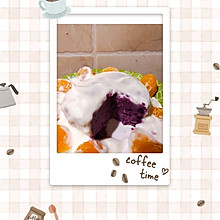 紫薯酸奶蛋糕（蒸锅版）
