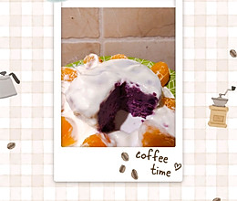 紫薯酸奶蛋糕（蒸锅版）的做法