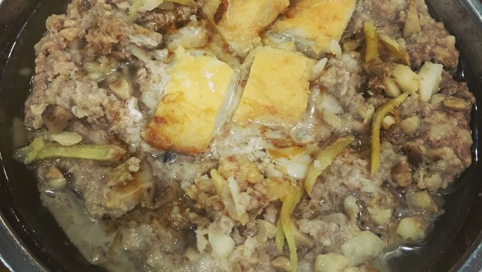 咸鱼蒸肉饼