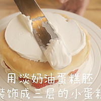 彩虹生日蛋糕的做法图解10