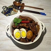 豉油鸡爪鸡蛋的做法图解4