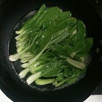 香菇油菜 好吃下饭的做法图解3