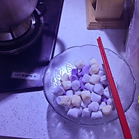 黑米西米鲜芋粥的做法图解3