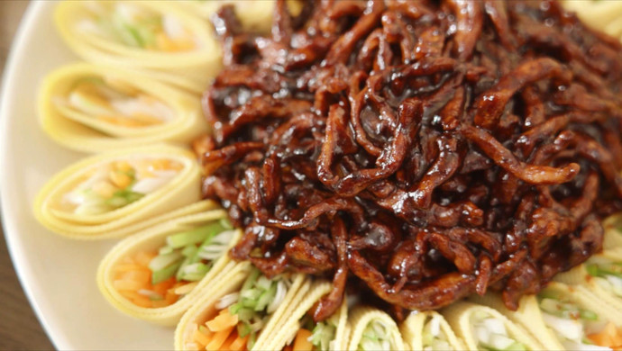 京酱肉丝【孔老师教做菜】