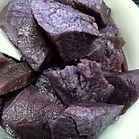 紫薯糖水的做法图解1