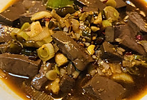 重庆江湖菜之泡椒鸭血的做法