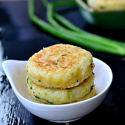 剩米饭的好去处——米香鳕鱼饼 