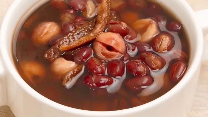 陈皮莲子红豆汤