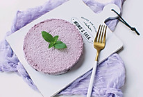 #做道懒人菜，轻松享假期#超好吃的紫薯松糕的做法