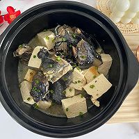 #最是家乡味 冬至大如年#豆腐炖乌鸡汤的做法图解8
