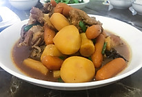 马蹄胡萝卜淮山烩排骨的做法