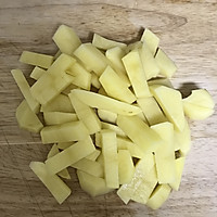 小白菜炖土豆的做法图解1