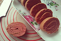 粉红蛋糕卷的做法