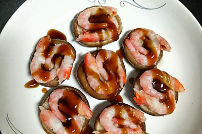 蚝油香菇虾