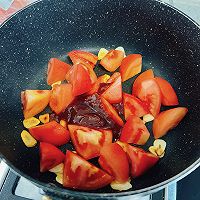 番茄虾仁豆腐汤，鲜嫩诱人超好喝 #减一点更好#的做法图解5